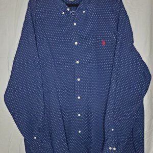 Men's Big & Tall US Polo Assn. Long Sleeve Button Shirt